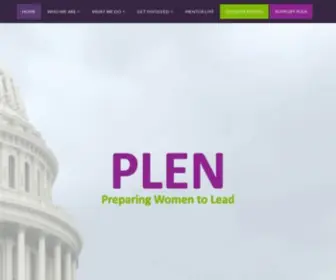 Plen.org(Preparing You to Lead) Screenshot