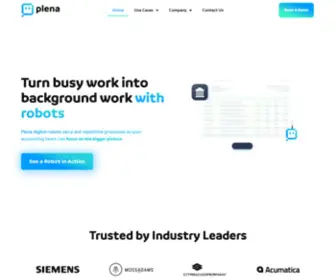 Plena.io(Home) Screenshot