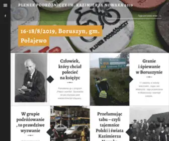 Plenerpodrozniczy.pl(Połajewo) Screenshot