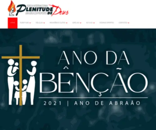 Plenitudededeus.com.br(Igreja Internacional Plenitude de Deus) Screenshot