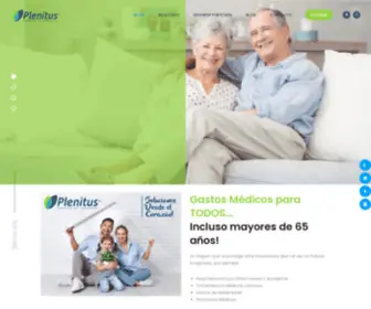 Plenitus.com.mx(Agencia de Seguros) Screenshot