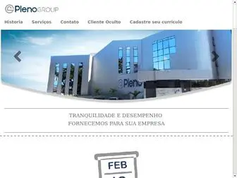 Plenoonline.com.br(Pleno Consultoria) Screenshot