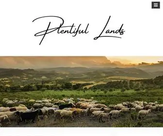 Plentiful-Lands.com(Naomi Bosch) Screenshot