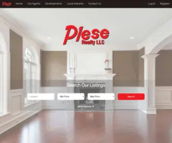 Plese.com(Plese Realty LLC) Screenshot