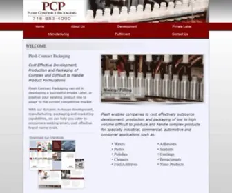 Pleshcontractpackaging.com(Plesh Contract Packaging) Screenshot