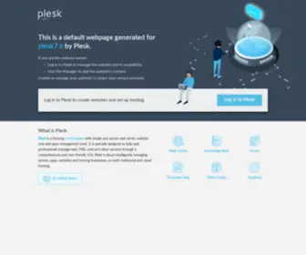 Plesk7.ir(Domain Default page) Screenshot