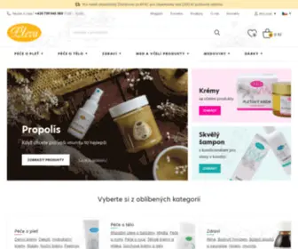 Pleva.cz(Léčivé včelí produkty a výrobky z nich) Screenshot