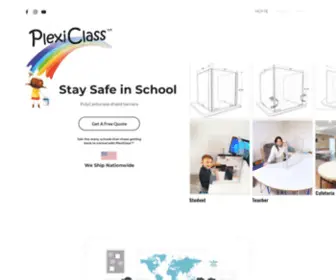 Plexiclass.us(Stay safe during the COVID) Screenshot