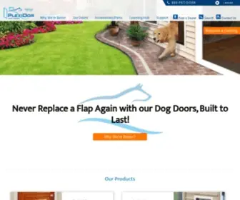 Plexidors.com(PlexiDor Dog Doors) Screenshot