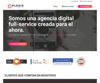 Plexiz.com(Agencia de Marketing Digital) Screenshot