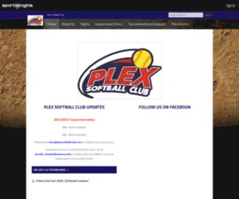 Plexsoftballclub.com(Plex Softball Club) Screenshot