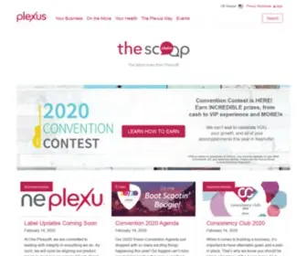 Plexusscoop.com(The Plexus Scoop) Screenshot