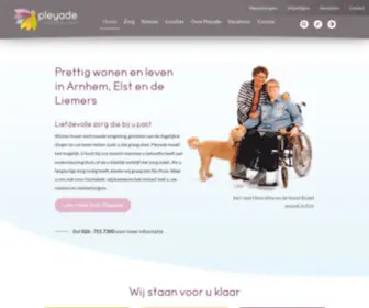 Pleyade.nl(Welkom bij Pleyade) Screenshot