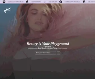 Pleybeauty.com(Pley Beauty by Peyton List) Screenshot