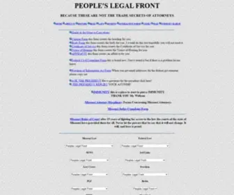 PLF.net(People's Legal Front) Screenshot