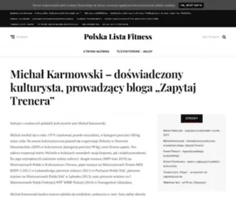 PLF.org.pl(Polska Lista Fitness) Screenshot