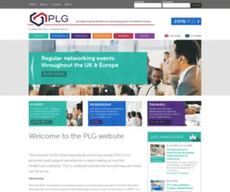 PLG-Group.com(PLG) Screenshot