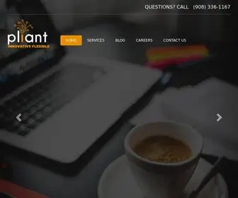 Pliantinc.com(Pliant) Screenshot