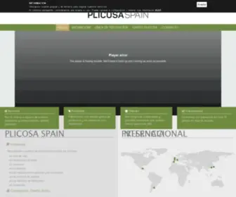 Plicosaspain.com(Fabricación muebles de terraza) Screenshot