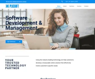 Plicsoft.com(IT Solution Provider Specializing In Digital Transformation) Screenshot