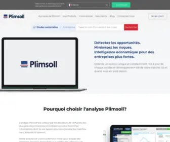 Plimsoll.fr(Études sectorielles) Screenshot