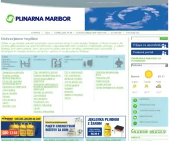 Plinarna-Maribor.si(Plinarna Maribor) Screenshot