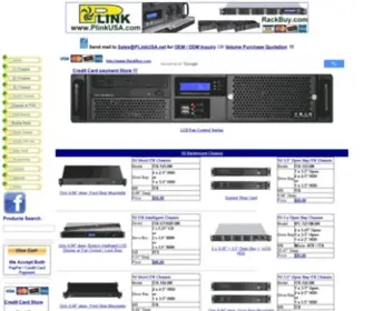 Plinkusa.com(1U, 2U, 3U, 4U(ITX, Micro-ATX, ATX, EATX)(Rackmount Chassis)(IPC Server Case)(Industry PC Rack mount Case Storage Enclosure)(Riser Card)(Mobile Rack Backplane)PLinkUSA) Screenshot