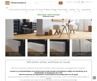 Plintenwinkel.nl(MDF plinten) Screenshot