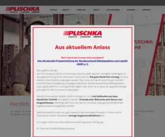 Plischka.de(Plischka Möbeltransporte) Screenshot