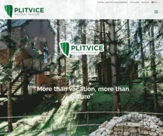 Plitvice.com(Plitvice Holiday Resort) Screenshot