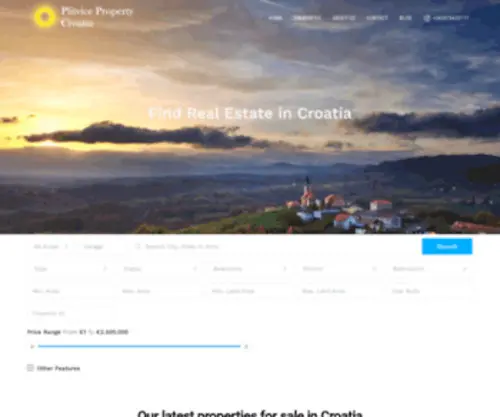 Plitvicepropertycroatia.com(Real Estate Croatia) Screenshot