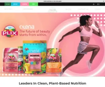 Plixlife.com(Plix Life's Plant Protein Powders) Screenshot