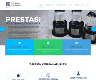 PLJ.ac.id(Politeknik LP3I Jakarta) Screenshot