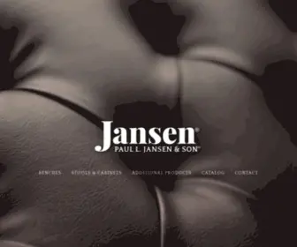 Pljansen.com(World's Finest Piano Benches) Screenshot