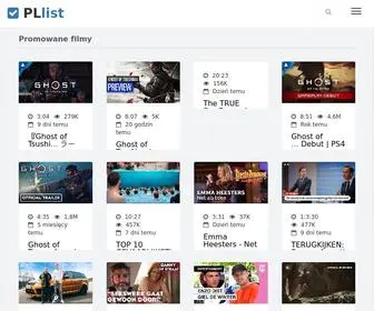Pllist.info(Oglądanie filmów) Screenshot