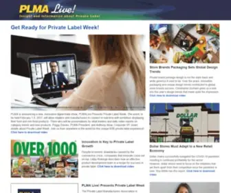Plmalive.com(PLMA Live) Screenshot