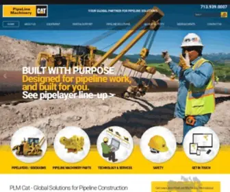 PLmcat.com(PipeLine Machinery International) Screenshot