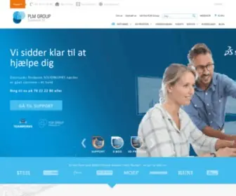 PLMgroup.dk(Vi gør vores kunder konkurrencedygtige) Screenshot