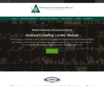 Plmins.com(Wood Products Insurance) Screenshot