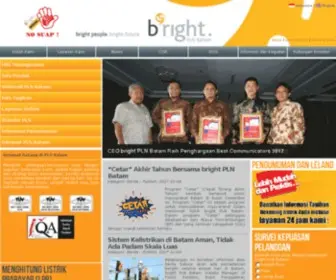 PLnbatam.com(Bright PLN Batam) Screenshot