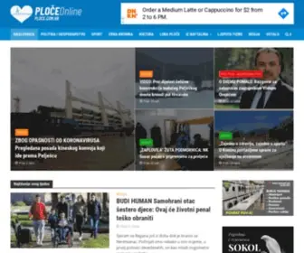 Ploce.com.hr(Ploče Online) Screenshot