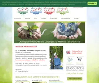 Plocher.de(Naturprodukte für Landwirtschaft) Screenshot