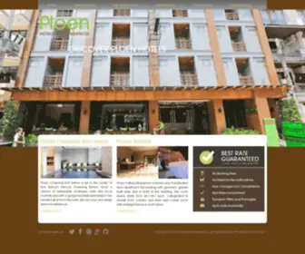 Ploenhotels.com(Samui Hotel and Pattaya Hotel (Hotel Official Website)) Screenshot