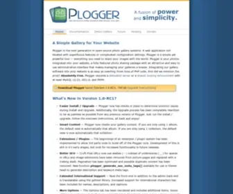 Plogger.org(Open source photo gallery PHP script) Screenshot
