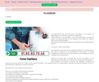Plombier-Artisan-Express.com(Plombier) Screenshot