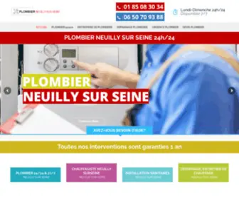 Plombier-Neuilly-Surseine.fr(Plombier neuilly) Screenshot