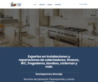 Plomeriaycanosolvera.com.mx(PLOMERIA Y CAÑOS OLVERA) Screenshot