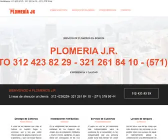 Plomerosbogotajr.com(Plomeros bogotá jr) Screenshot