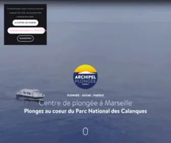 Plongee-Marseille.com(Centre de plongée sous marine à Marseille Sud) Screenshot