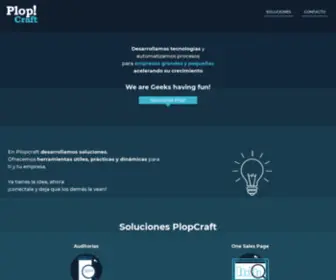 Plopcraft.com(Plopcraft) Screenshot